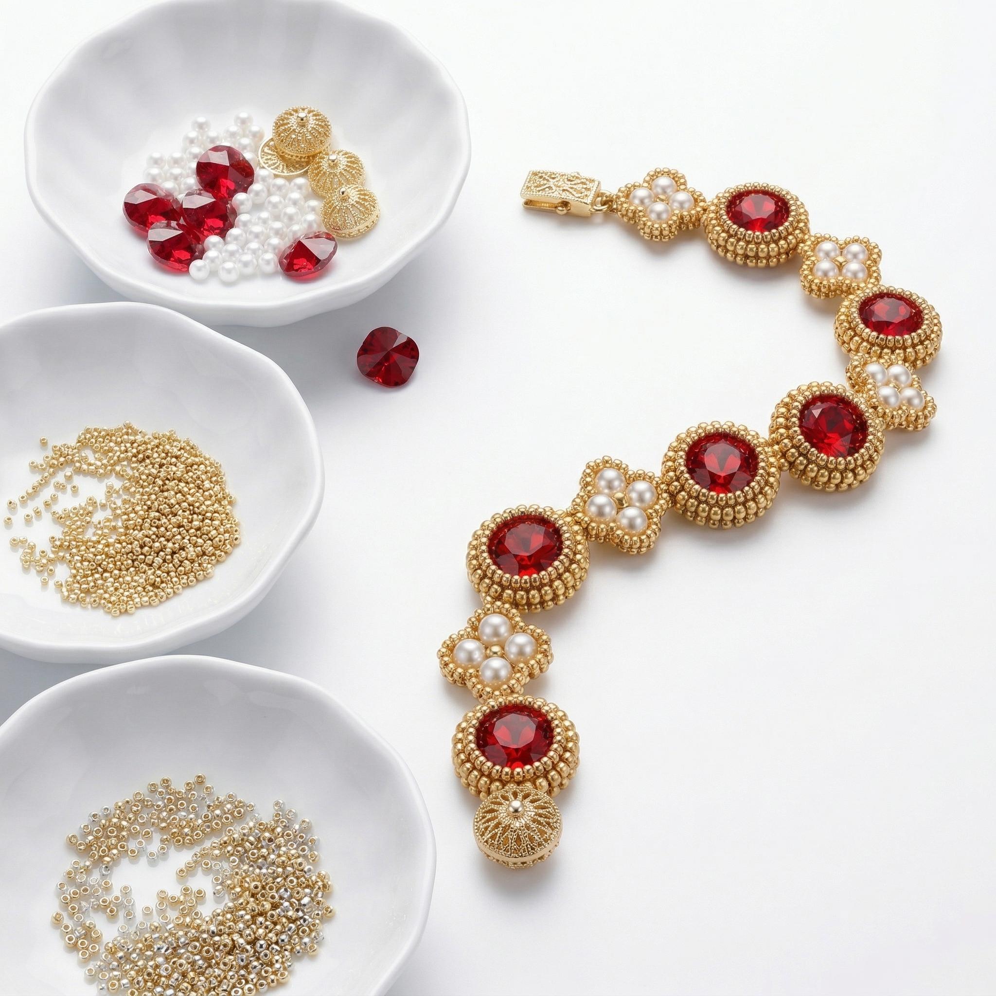 Jewelry Making Party For Adults - Kit de fabricación de pulseras de
