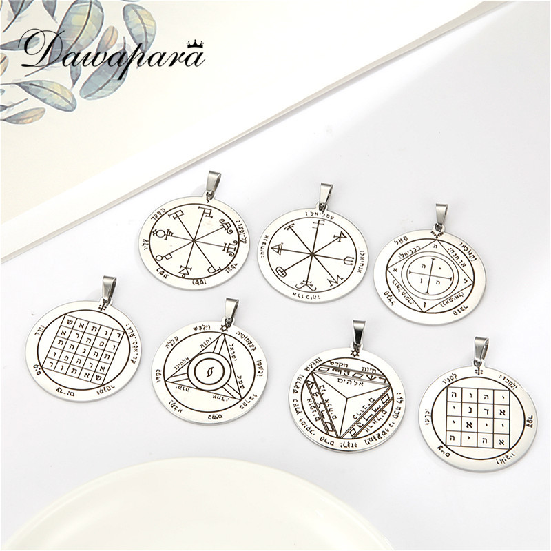 Jewelry Making Business - Dawapara-Pentagrama de Saturno, accesorios de salmón