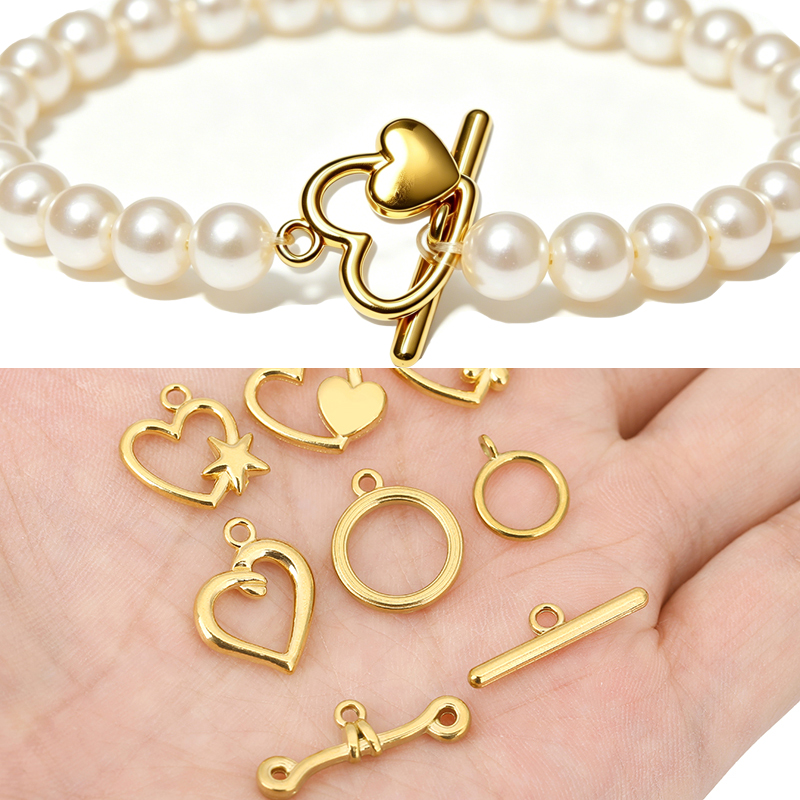 Jewelry Making Metals - 5 juegos de cierres OT de