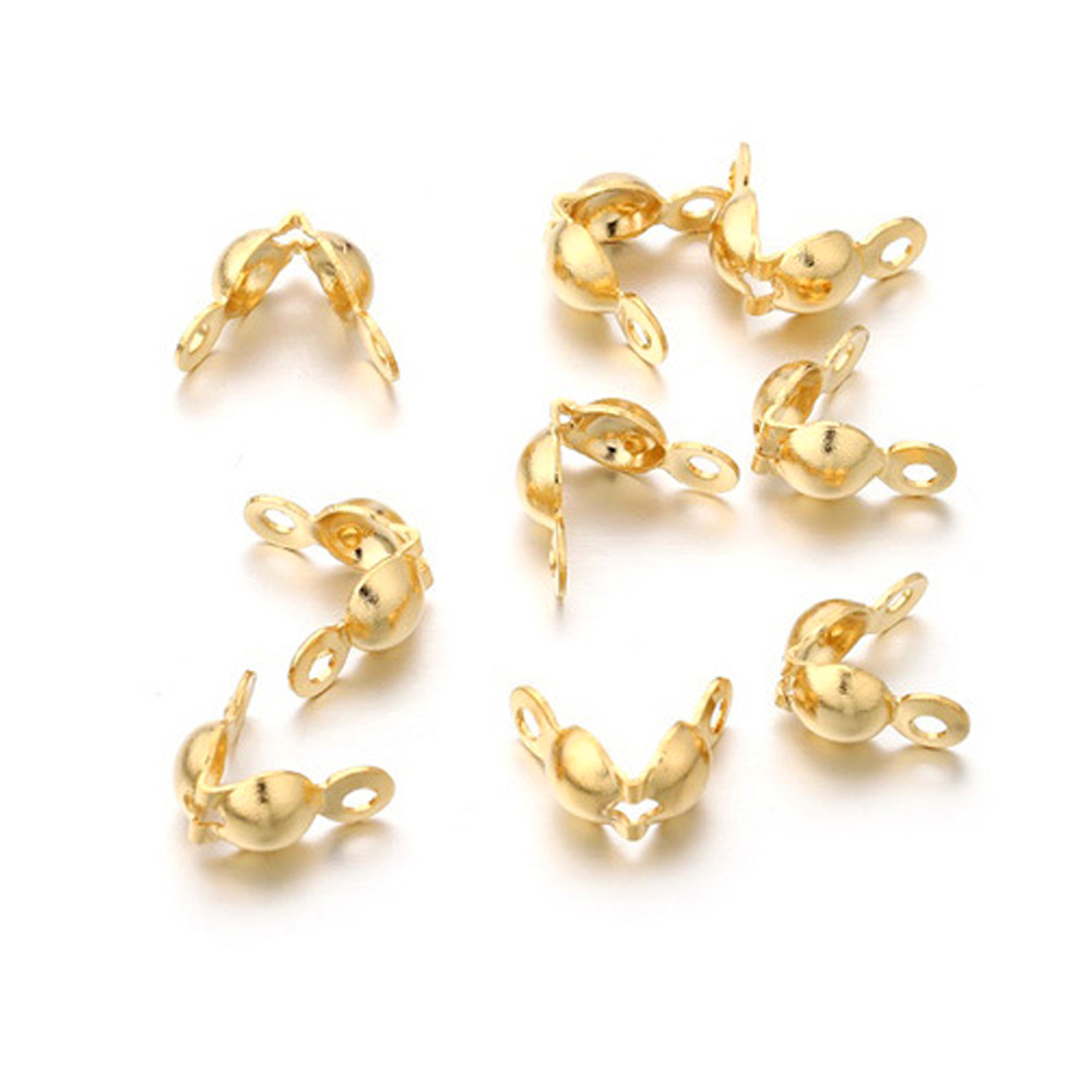 Jewelry Making Knots For Clasps - 100 Uds. De acero inoxidable chapado