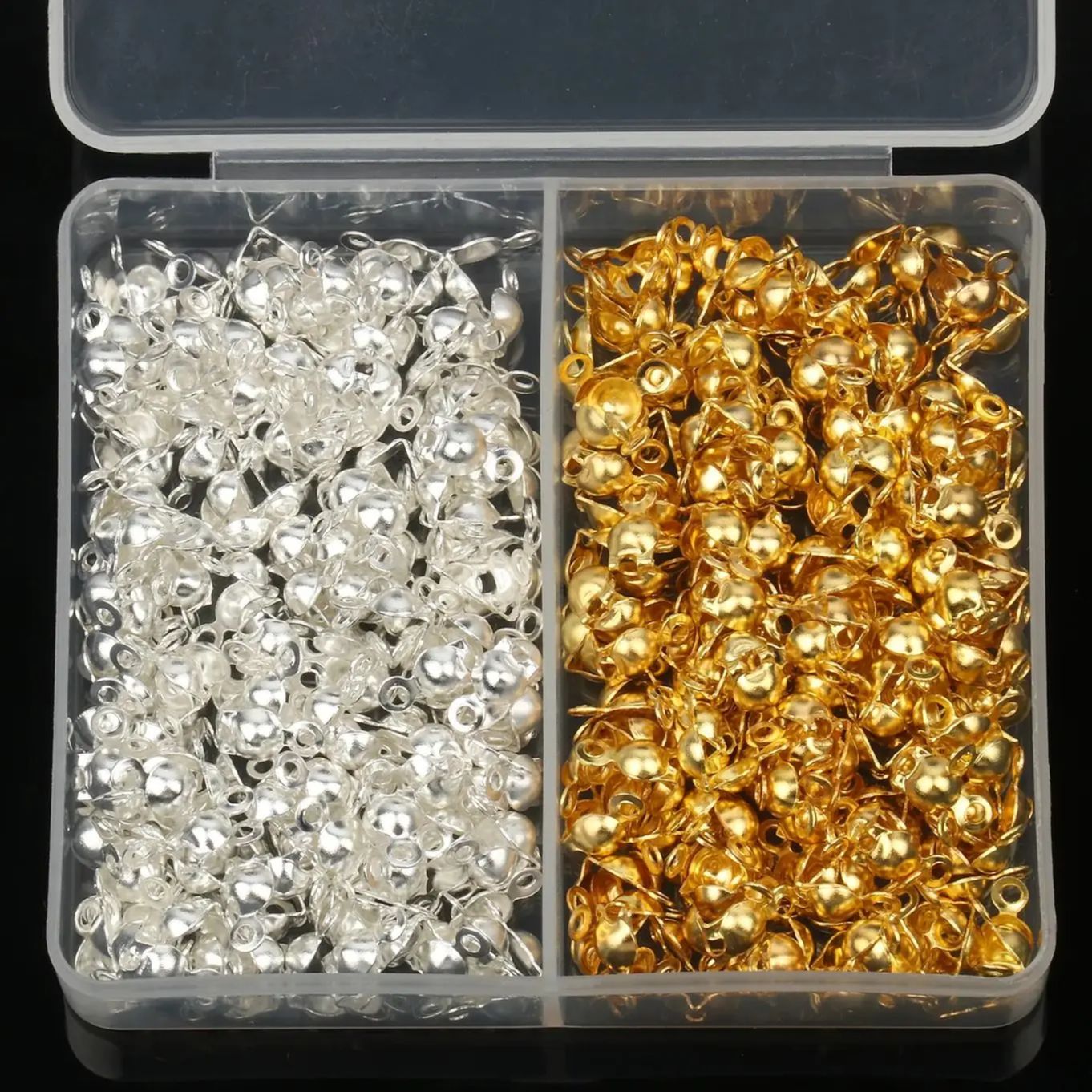Jewelry Making Knots For Clasps - 300 unids/lote 4x8mm concha de acero