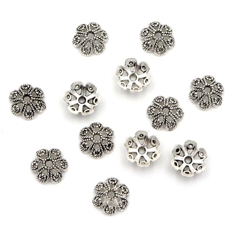 50 Uds. De tapas de cuentas es - Jewelry Making Business reseña y precio