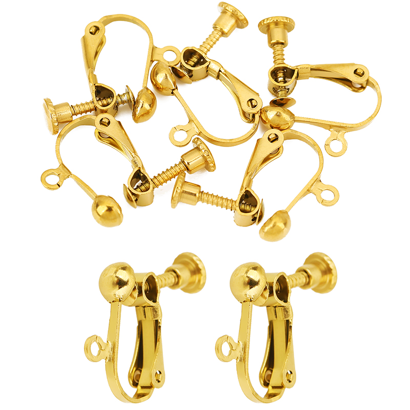 4 piezas de clips para pendien - Jewelry Making Metals reseña y precio