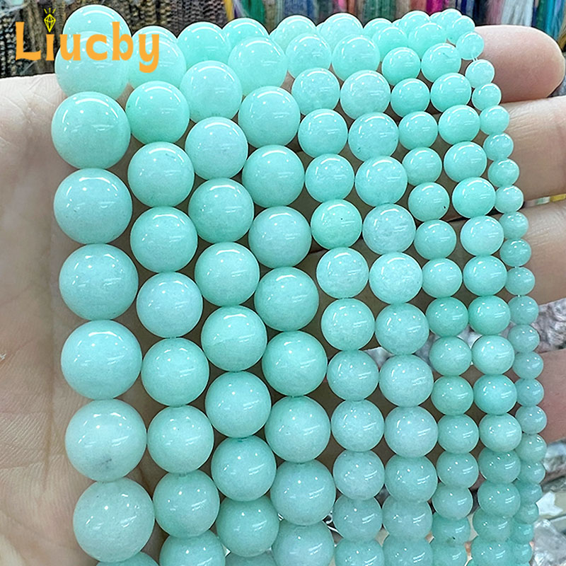 Piedra natural verde, cristal  - Jewelry Making Amazon reseña y precio