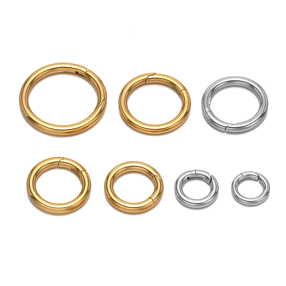 Lote de 2 cierres de resorte r - Jewelry Making Metals reseña y precio