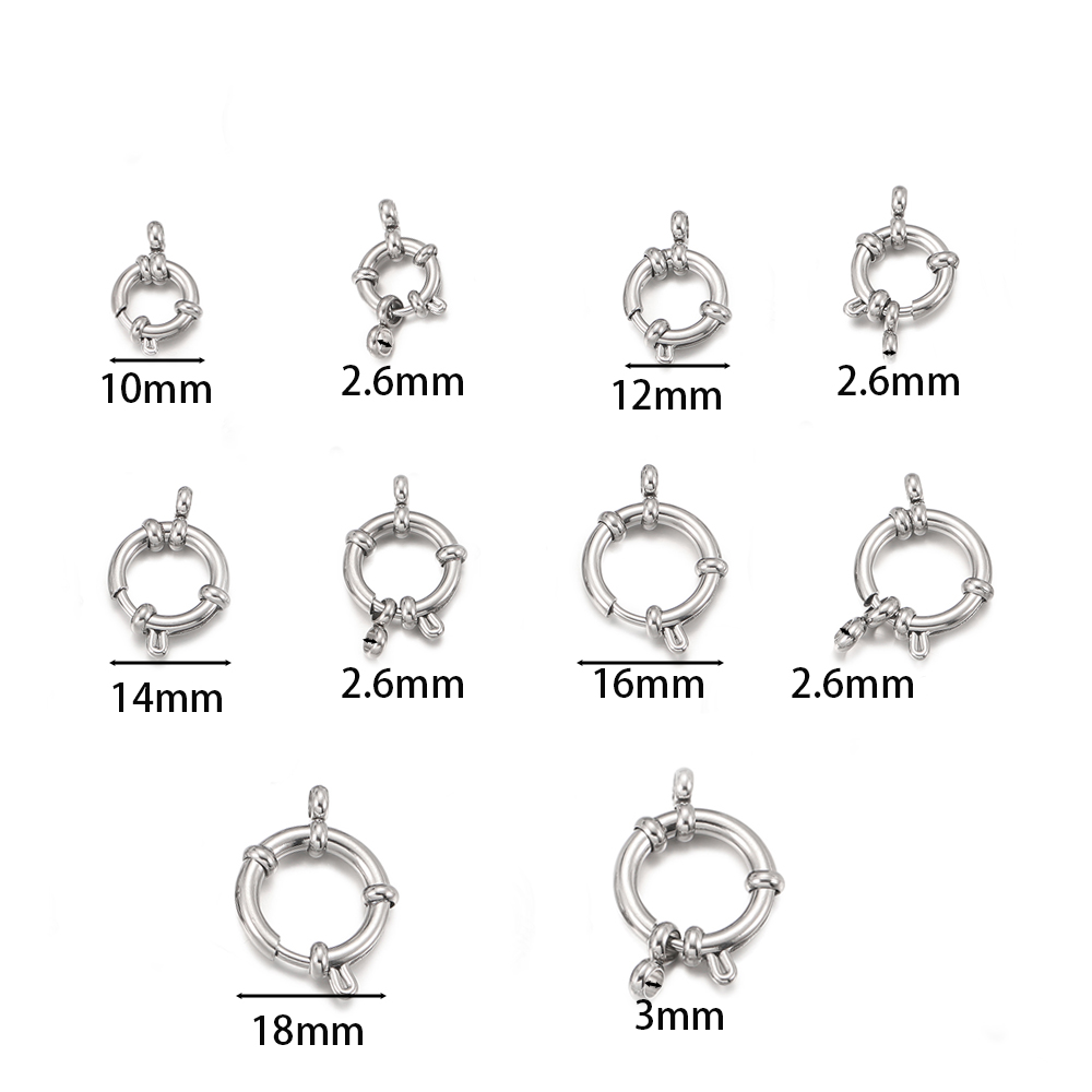 2 Piezas de Cierres de Resorte - Jewelry Making Metals reseña y precio