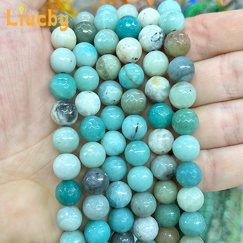 Cuentas facetadas de piedra Na - Jewelry Making Amazon reseña y precio