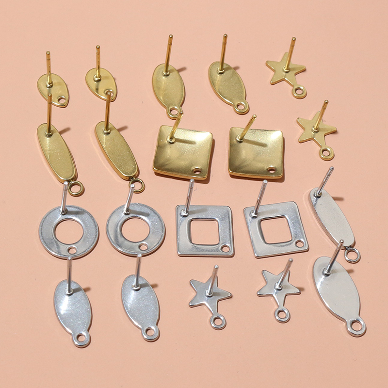 20 piezas de acero inoxidable, - Jewelry Making Metals reseña y precio